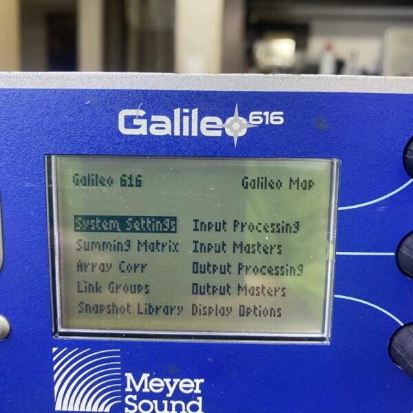 Meyer Sound Galileo 616 Loudspeaker Management System