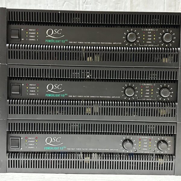 QSC PowerLight 9.0 PFC Power Amplifier